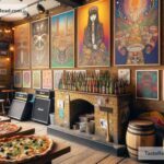 Pizza shops in London that support local artists