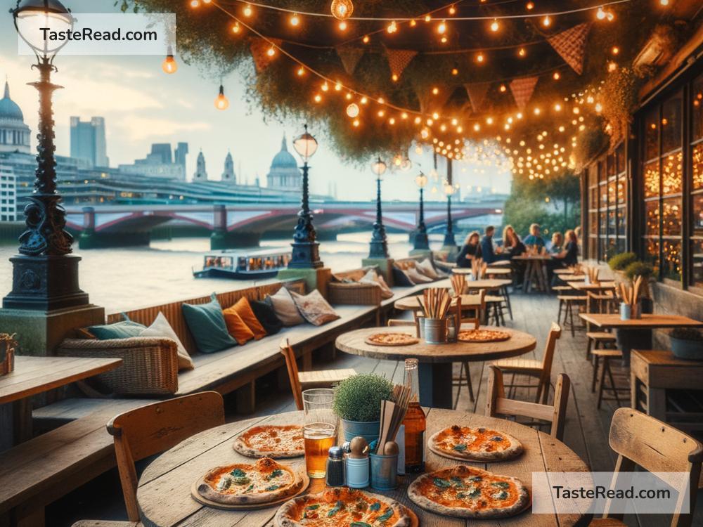 Pizza shops in London with a riverside view