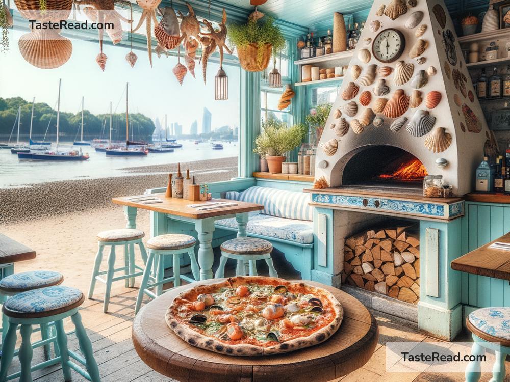 Pizza shops in London with a seaside theme