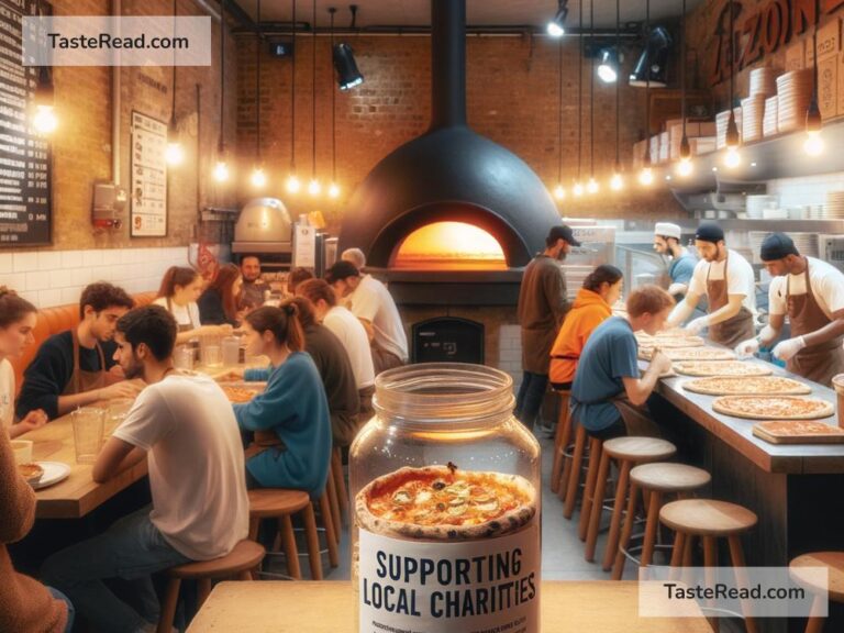 Pizza shops in London with charitable initiatives