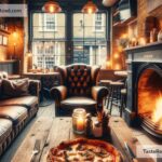 Pizza shops in London with cozy fireplaces