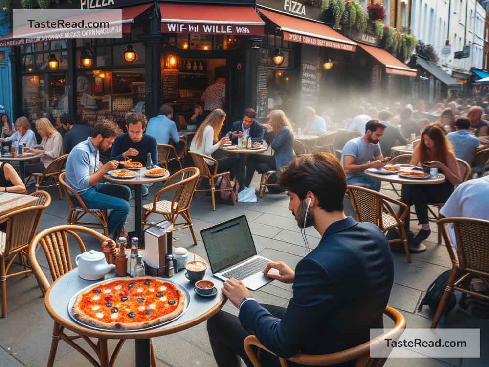 Pizza shops in London with free Wi-Fi