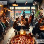 Pizza shops in London with live music