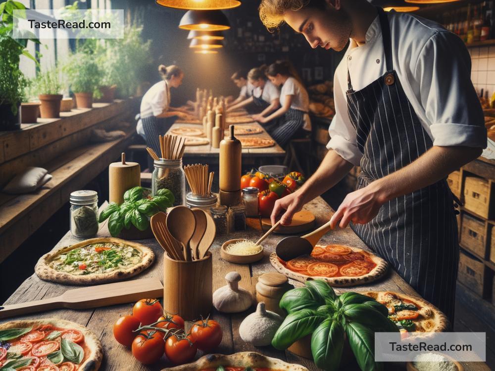 Pizza shops in London with locally crafted utensils
