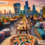 Pizza shops in London with rooftop views