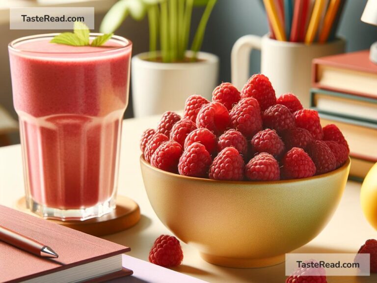 Raspberries for antioxidant support in jobs requiring concentration