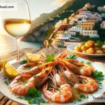 Reveling in Elegant Shrimp Scampi in Amalfi, Italy