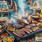 South American barbecue techniques and customs