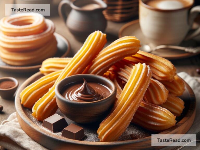 Spanish churros as a breakfast staple with cultural ties