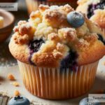 Step-by-Step Recipe for Homemade Blueberry Muffins with Streusel Topping
