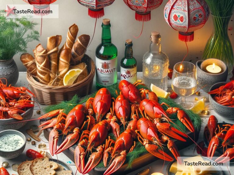 Swedish crayfish party food customs