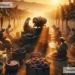 The ancient rituals involving grapes