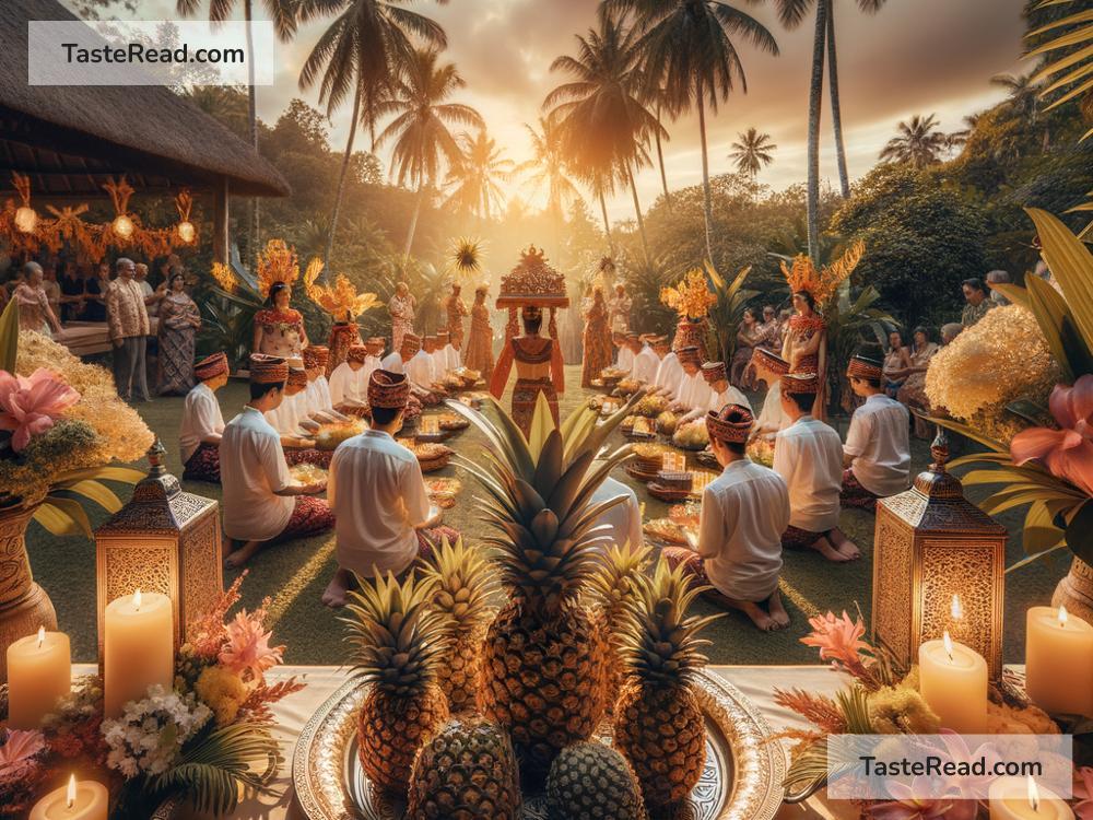 The ancient rituals surrounding pineapples