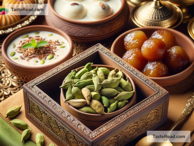 The ancient significance of cardamom in Indian desserts