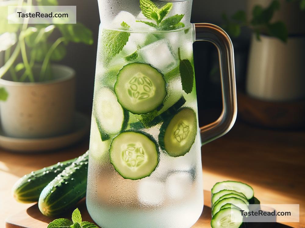 The benefits of cucumber water for staying refreshed during long shifts