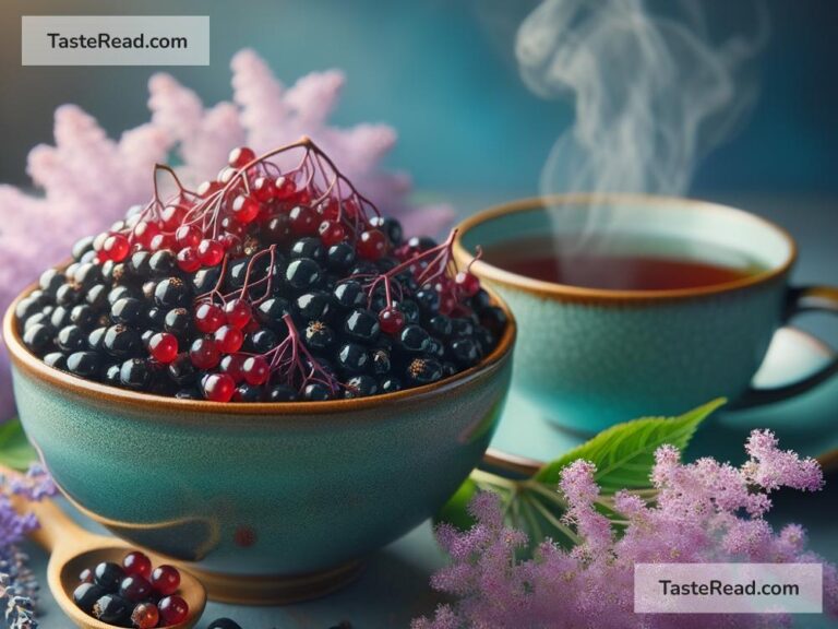 The benefits of elderberries for combating stress-related fatigue