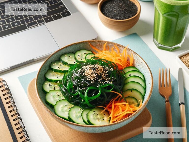 The benefits of wakame for maintaining steady energy levels at work