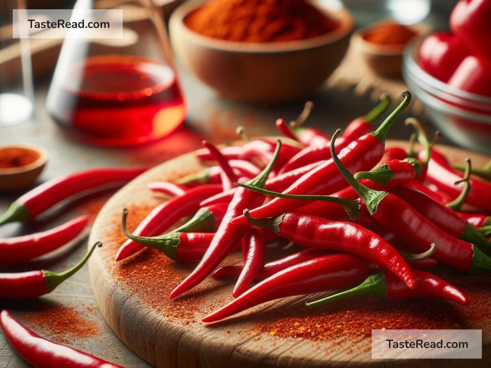 The chemical compounds responsible for the spicy taste in chili peppers
