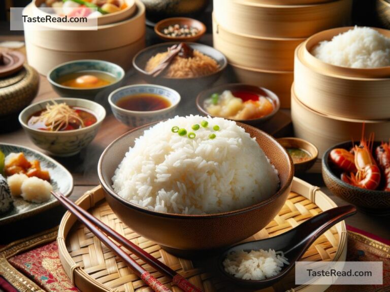 The cultural significance of rice in Asian cuisines