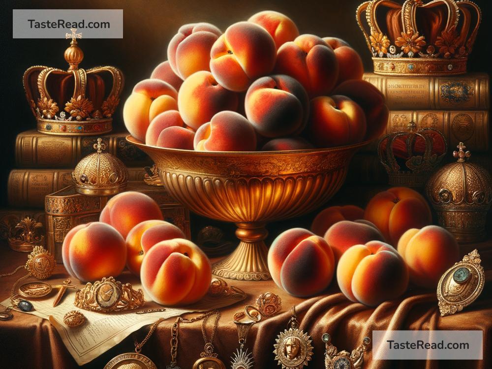 The curious history of peaches and royalty