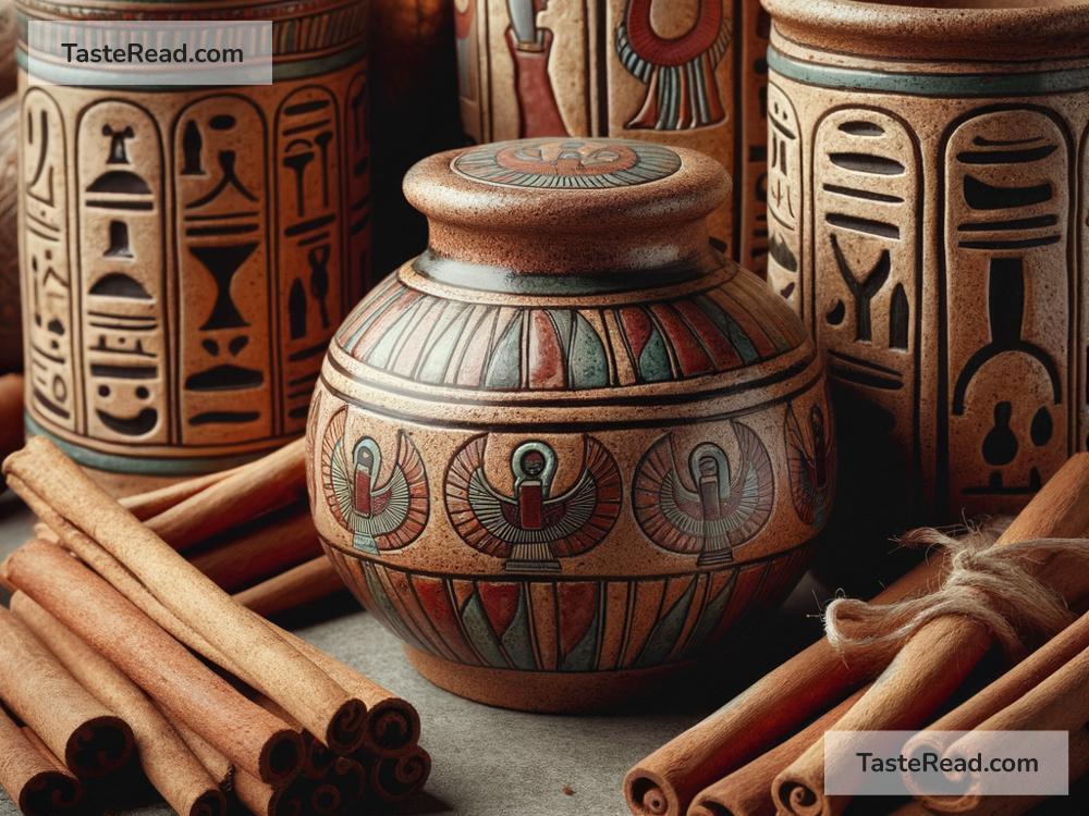 The curious story of cinnamon in ancient Egyptian embalming