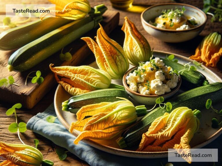 The curious story of zucchini flowers in gourmet dishes