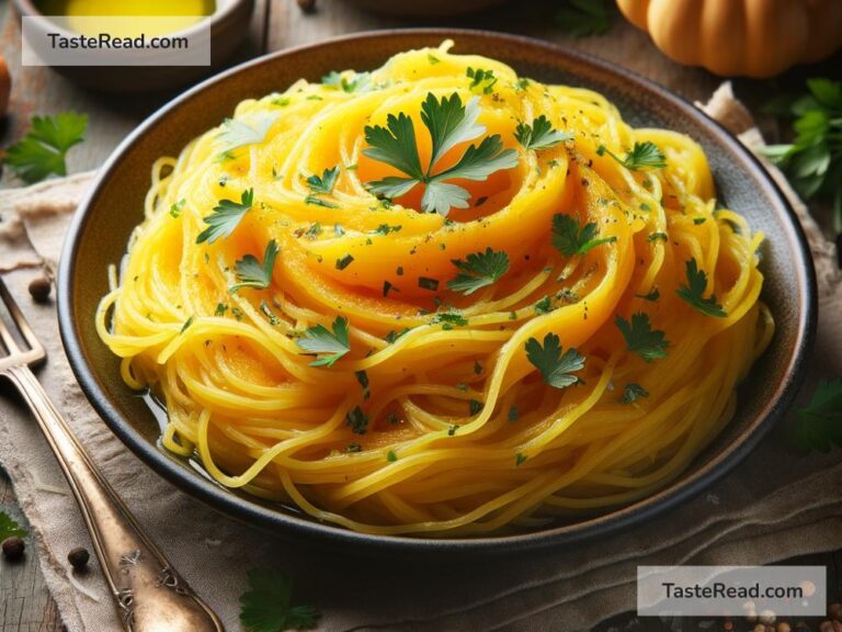 The curious texture of spaghetti squash when cooked