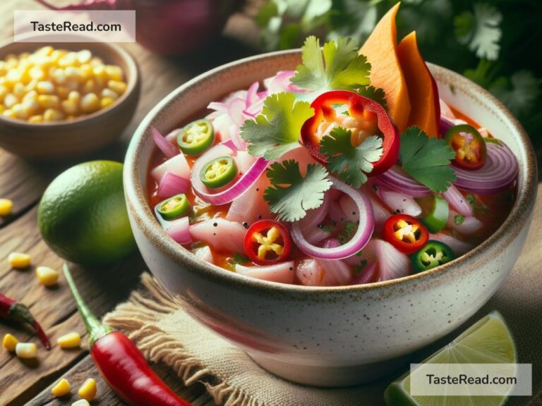 The Development of Peruvian Ceviche