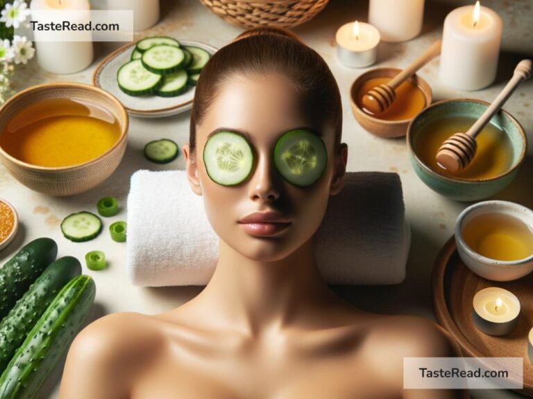 The fascinating use of cucumbers in spa treatments