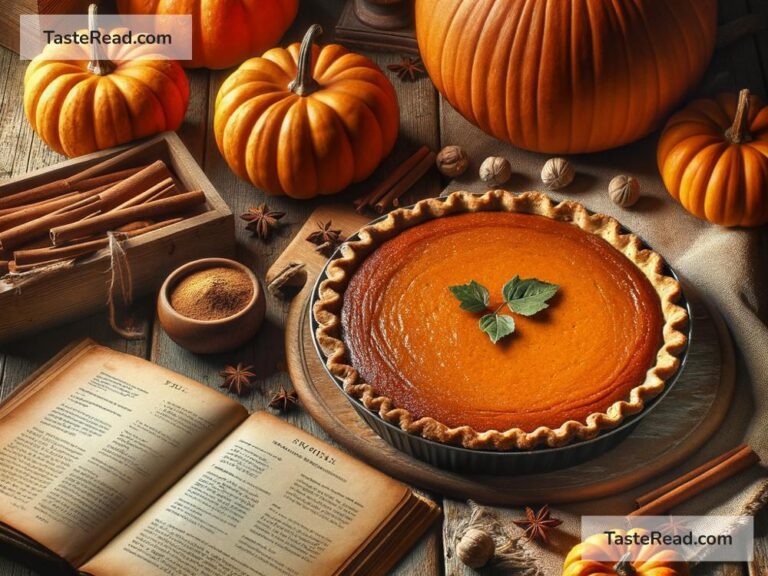 The History of the American Pumpkin Pie