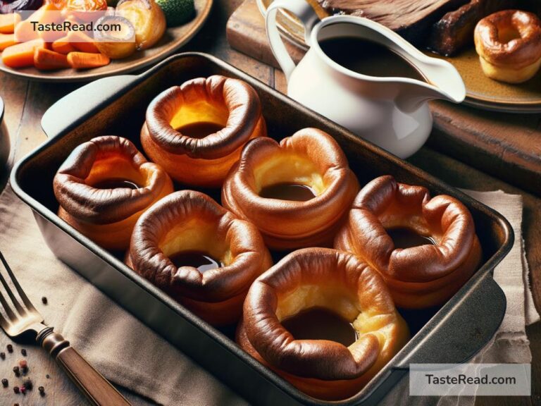 The History of the British Yorkshire Pudding