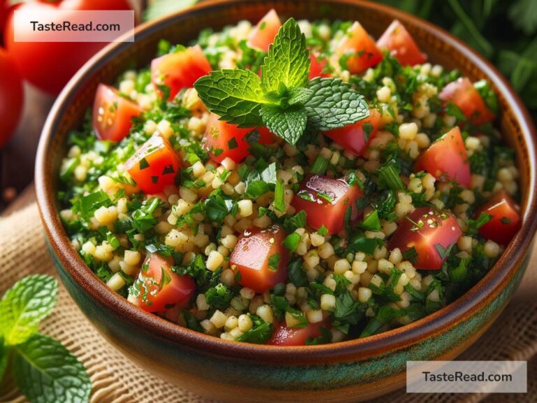 The History of the Lebanese Tabouleh