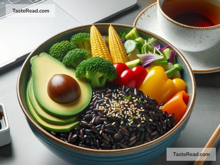 The impact of black rice on improving circulation during sedentary jobs