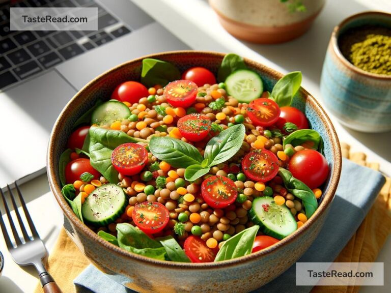 The impact of lentils on improving digestion during work lunches