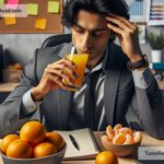 The impact of oranges on immunity in high-stress jobs