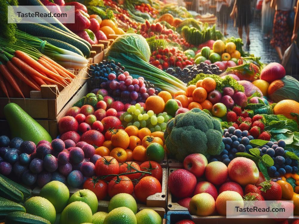 The impact of rainfall on the taste of fruits and vegetables