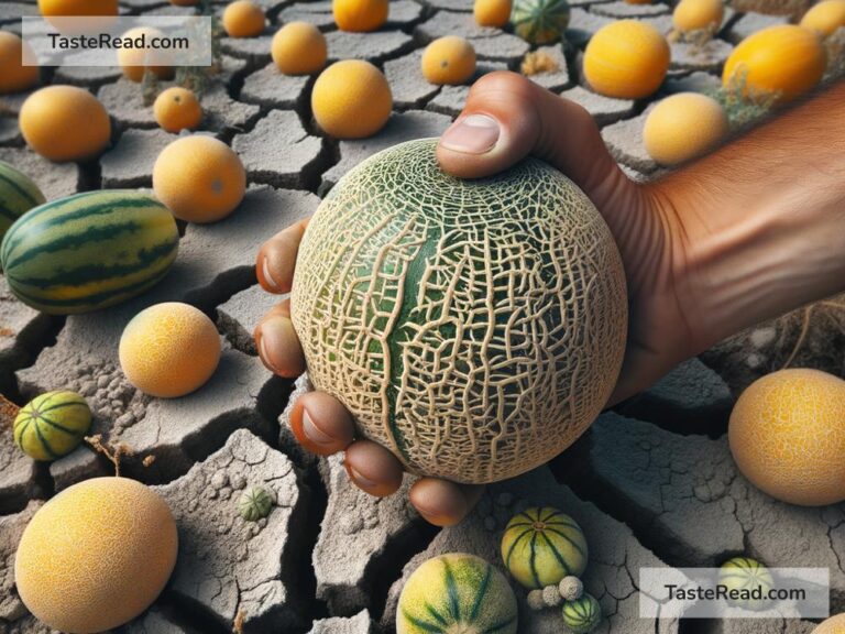 The impact of soil salinity on the taste of fruits like melons
