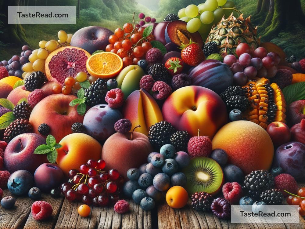 The impact of wild fruit varieties on taste diversity