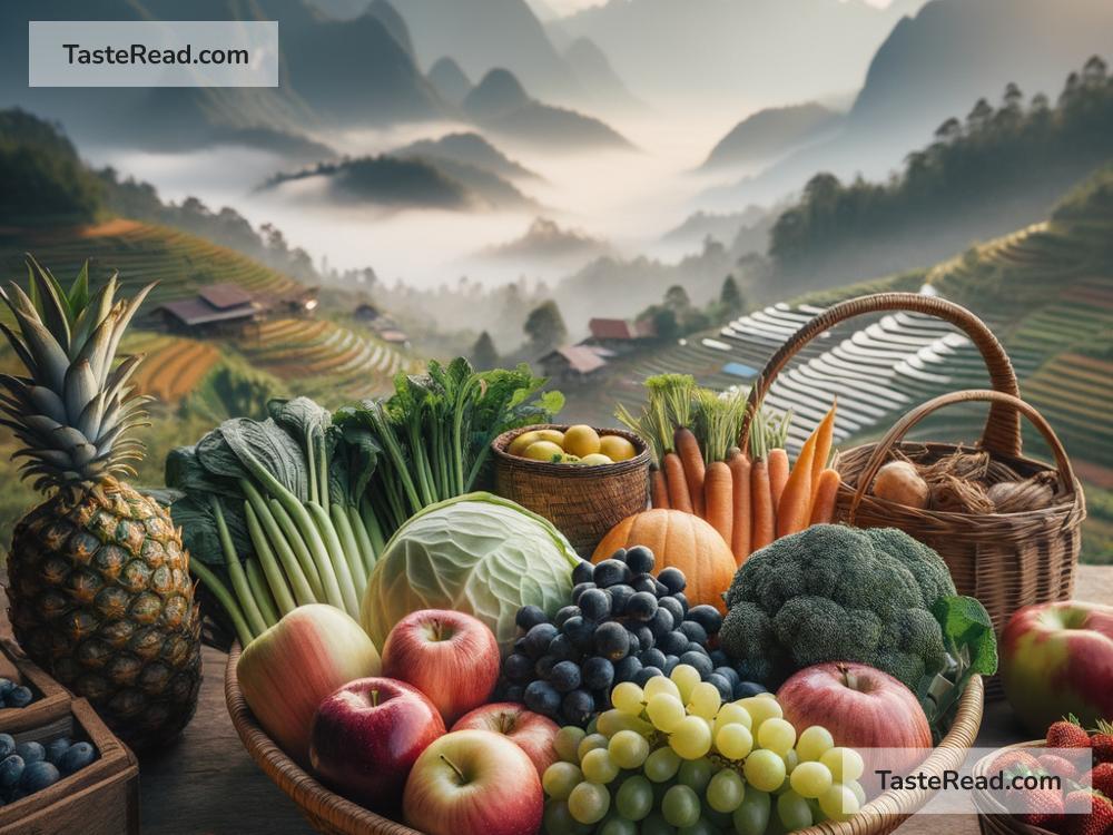 The influence of altitude on the aroma compounds in fruits and vegetables