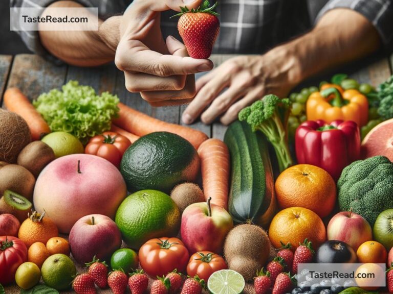 The influence of fruit and vegetable size on taste intensity