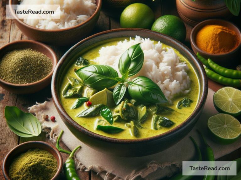The Influence of the Thai Green Curry