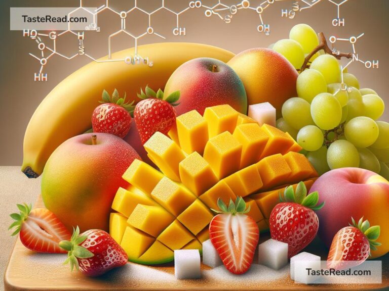 The molecular composition of fruit sugars and their impact on taste