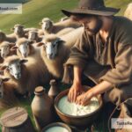 The mythical invention of cheese by shepherds