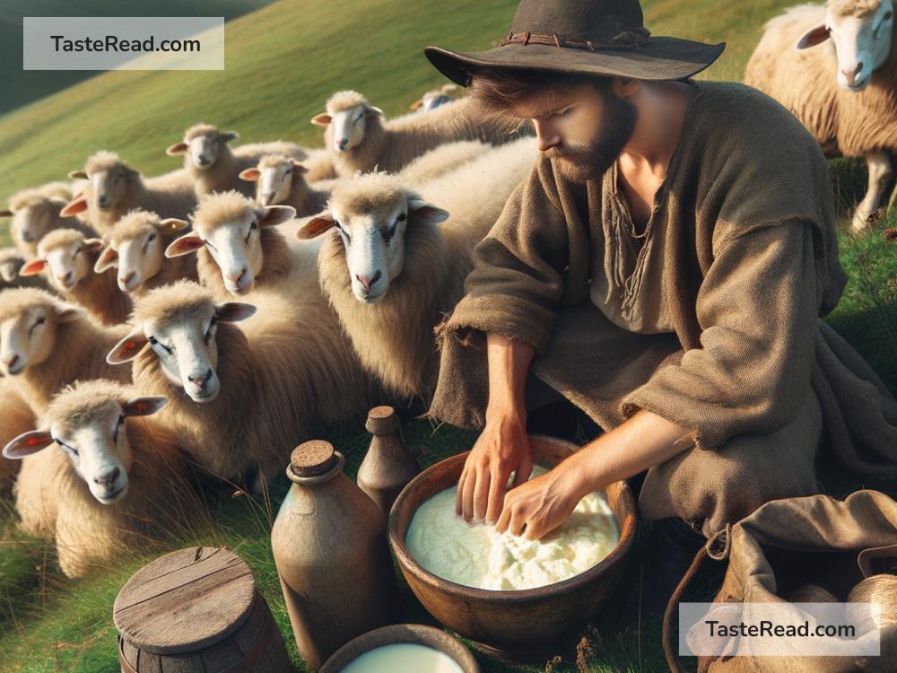 The mythical invention of cheese by shepherds