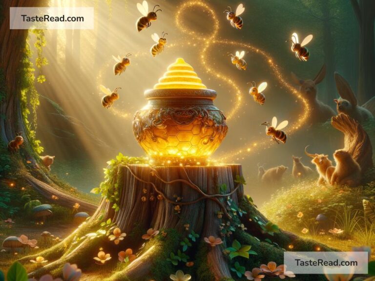 The mythical story of the enchanted honey pot