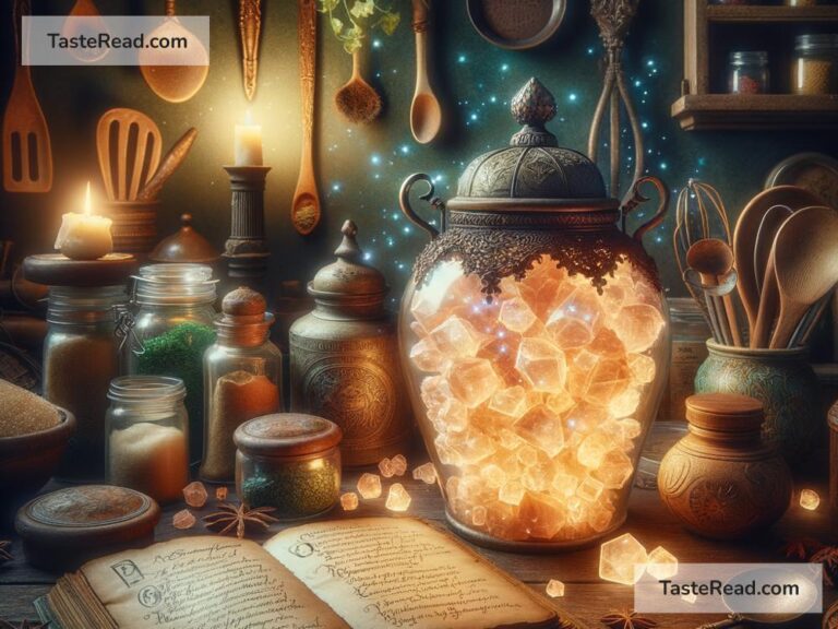 The mythical story of the enchanted sugar crystals