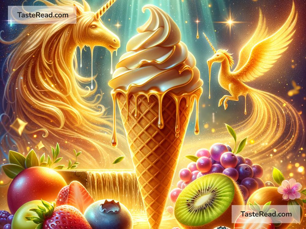 The mythical tale of the golden waffle cone