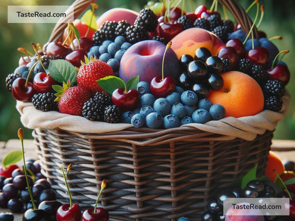 The role of anthocyanins in fruit color and taste