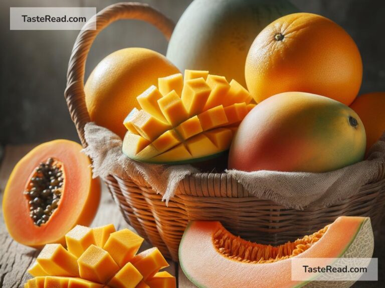 The role of carotenoids in the taste of orange and yellow fruits