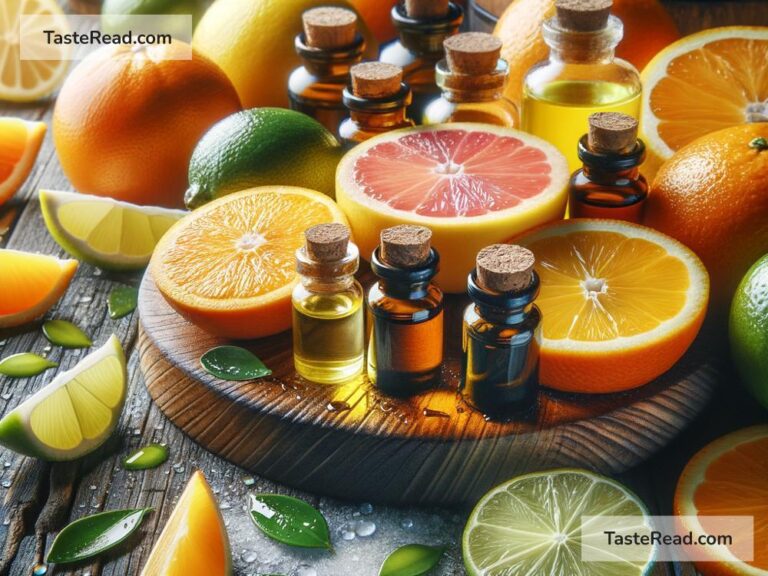 The role of essential oils in the distinct aroma of citrus fruits